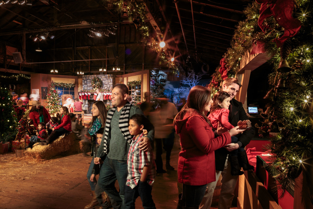 Inside Christmas Cabin