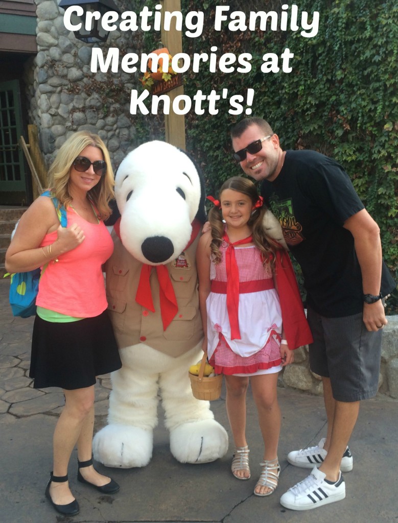 Creating Family Memories at Knott's