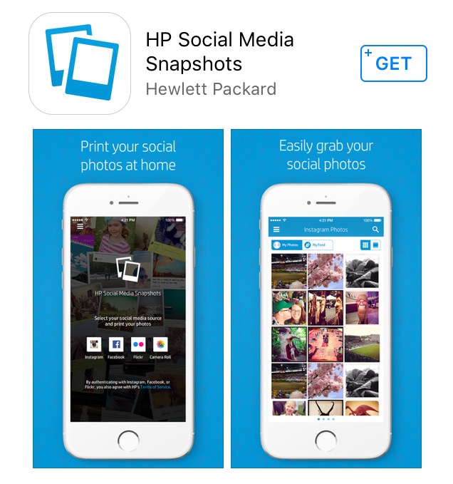 HP-Social-Media-Snapshots-App