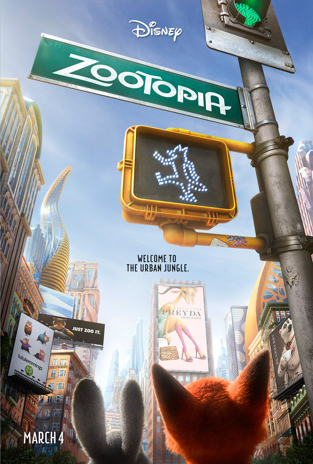 Zootopia Official Sloth Trailer #1 (2016) - Disney Animated Mo