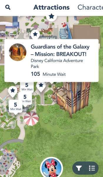 disneyland-app-guardians-of-the-galaxy-wait-time