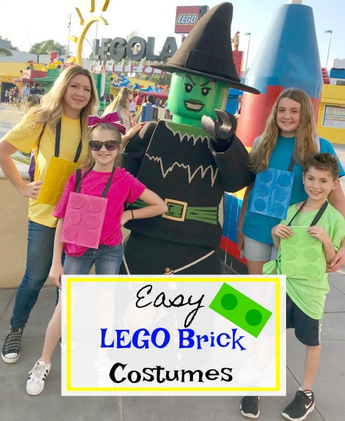 Easy LEGO Brick Costumes for Halloween Over The Top Mommy